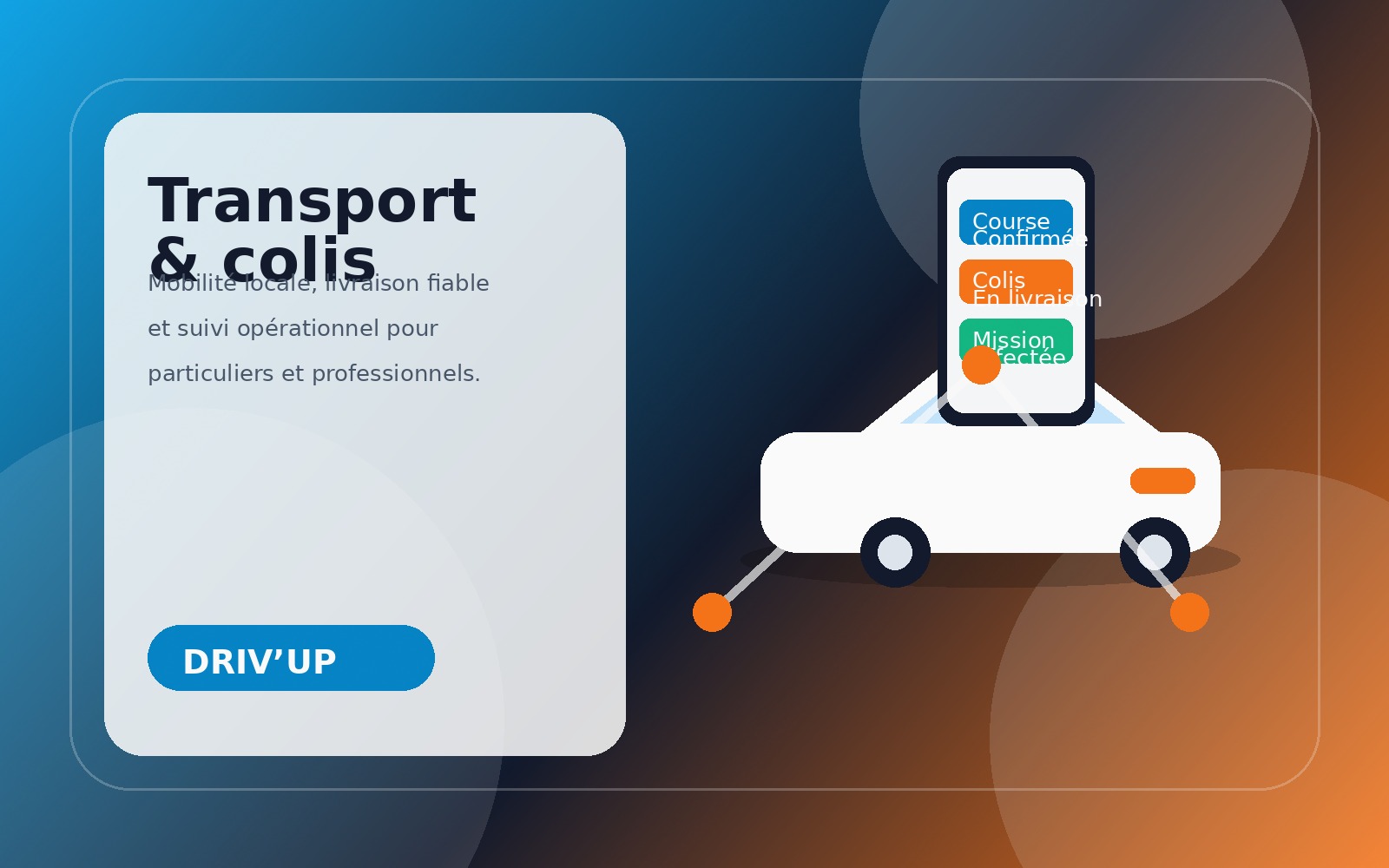 Driv’up transport et livraison